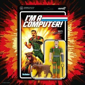 G.I. JOE MUTT WITH JUNKYARD 3 3/4-INCH REACTION FIGURE